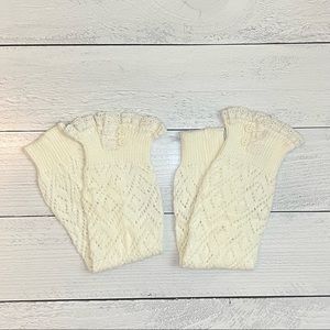 Grace and lace boots cuffs socks